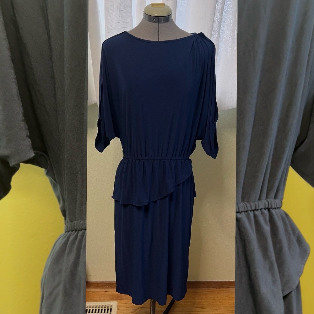 Tahari Cold-shoulder Dress